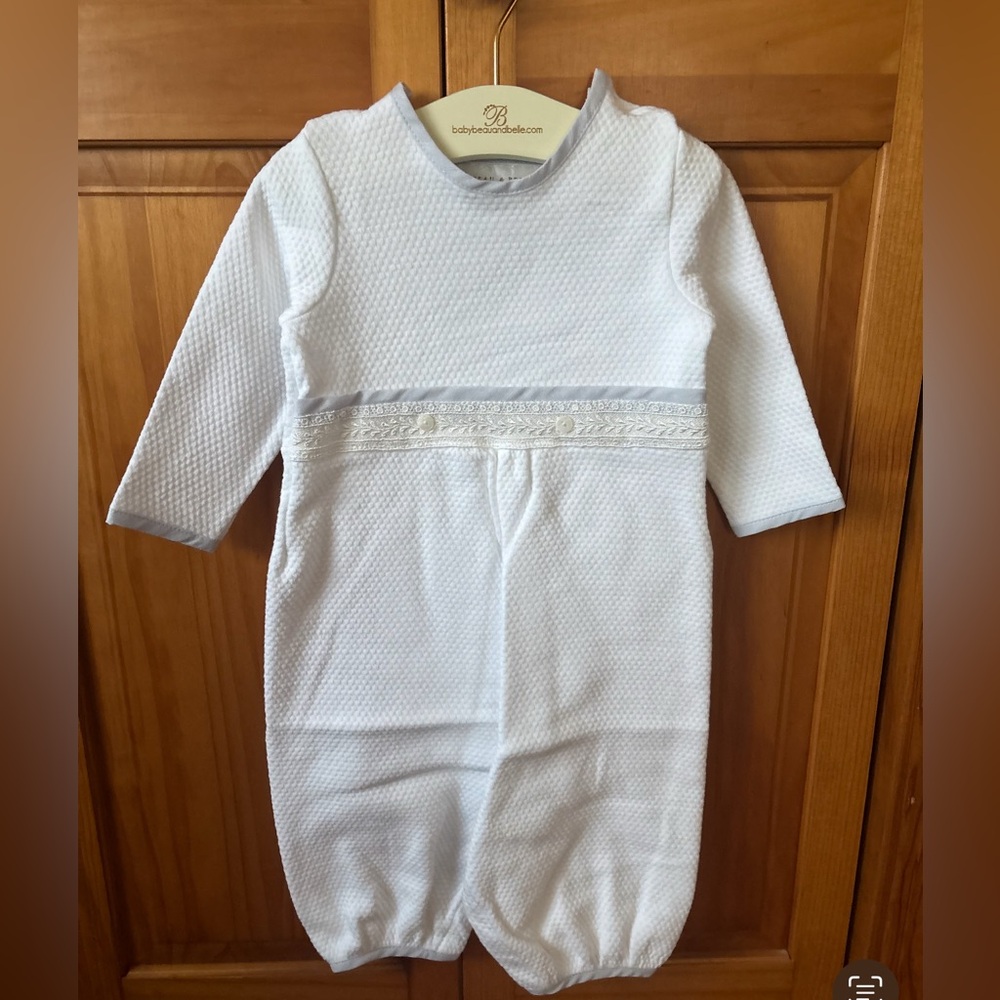 Baby Beau & Belle Harrison Long Sleeve Romper size 9-12 months